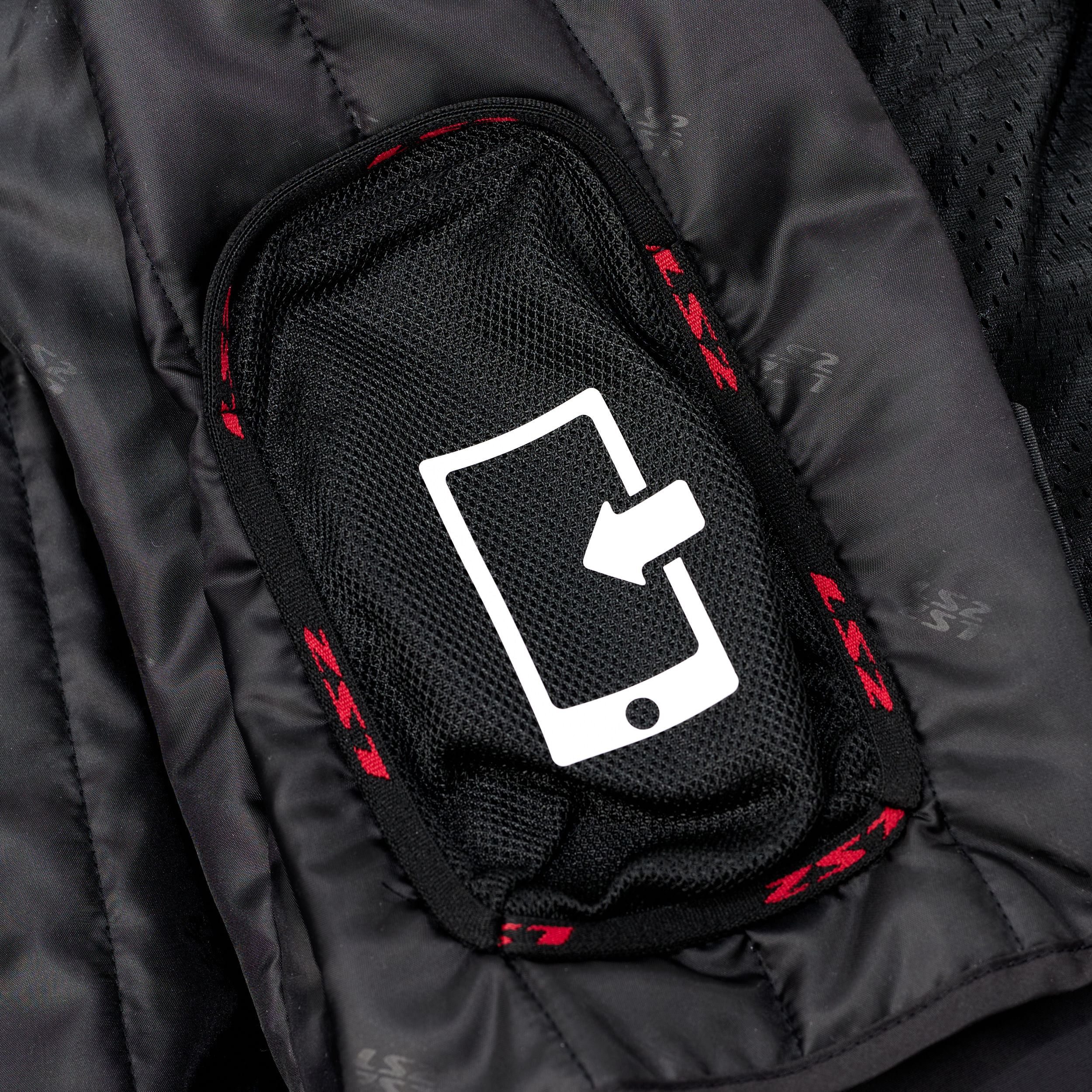 Campera LS2 Narvik Mujer Gris / Negro